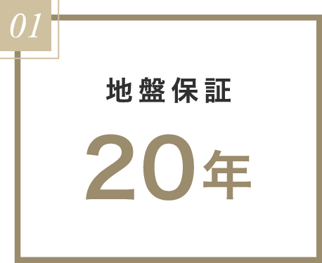 地盤保証20年