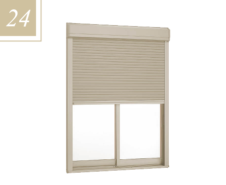 シャッター付サッシ（1階のみ）