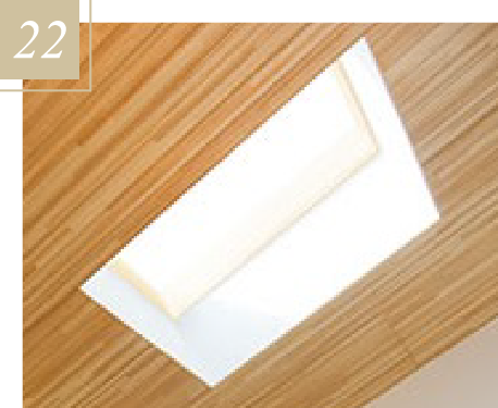 トップライト付洋室