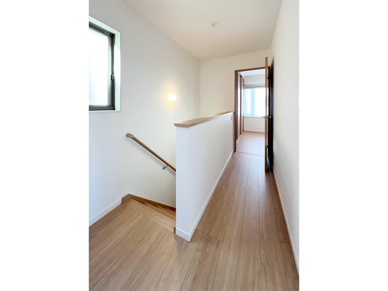 16号棟の2階廊下