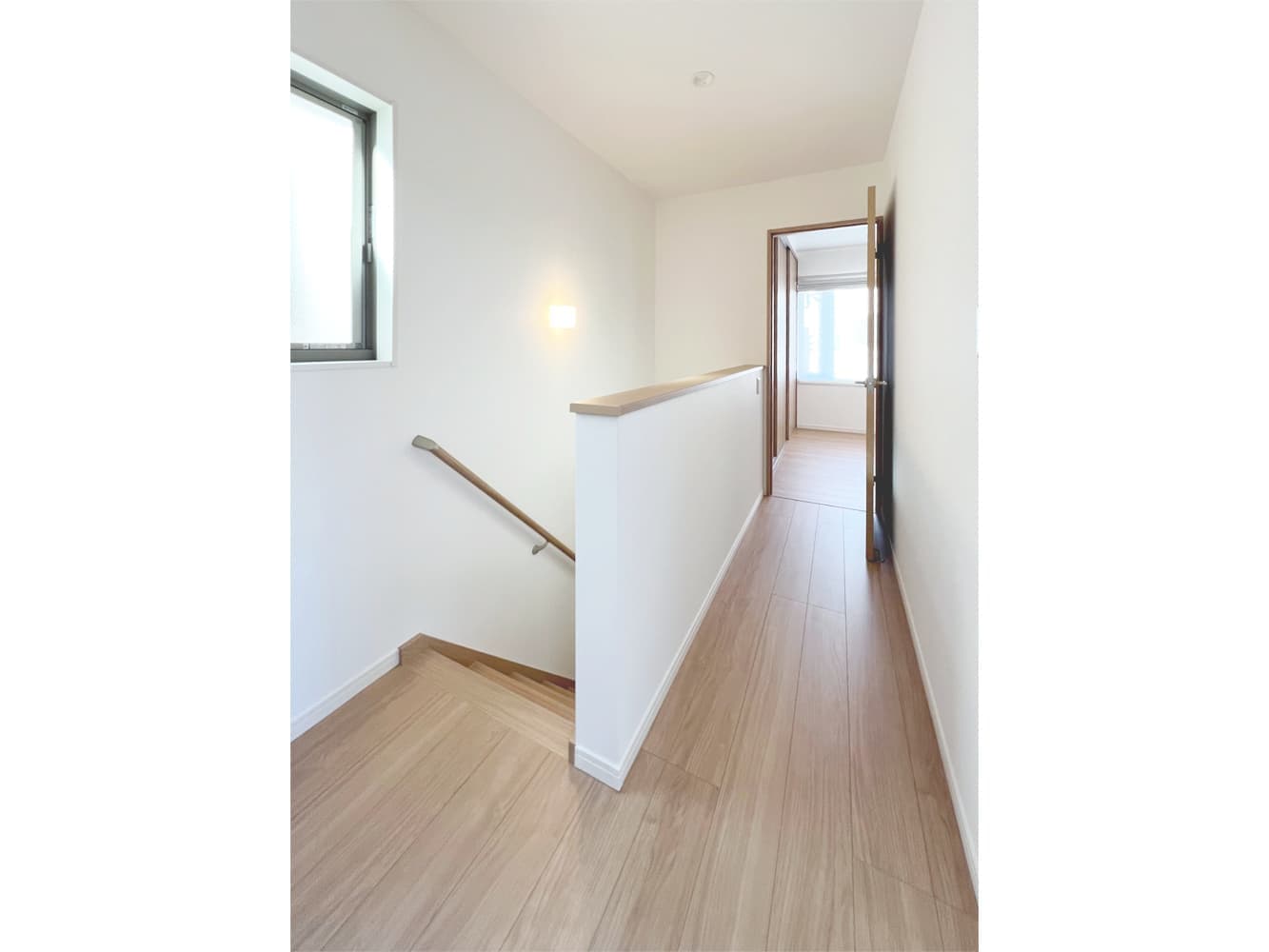 16号棟の2階廊下