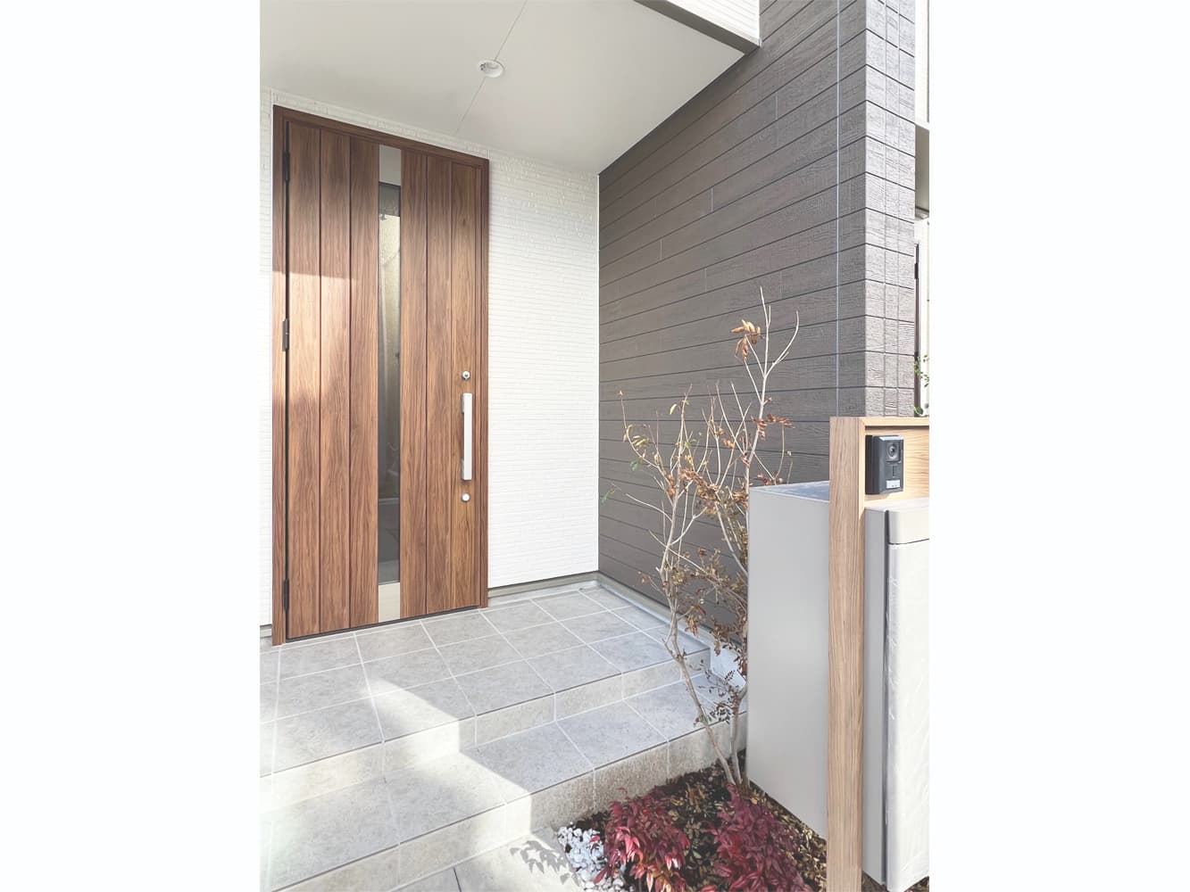 16号棟のポーチ