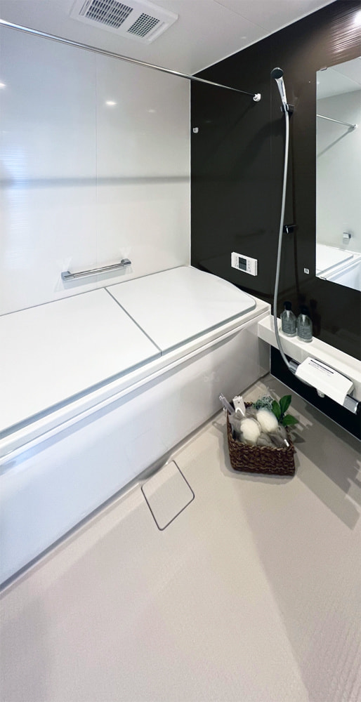 モデルハウス16号棟のユニットバス